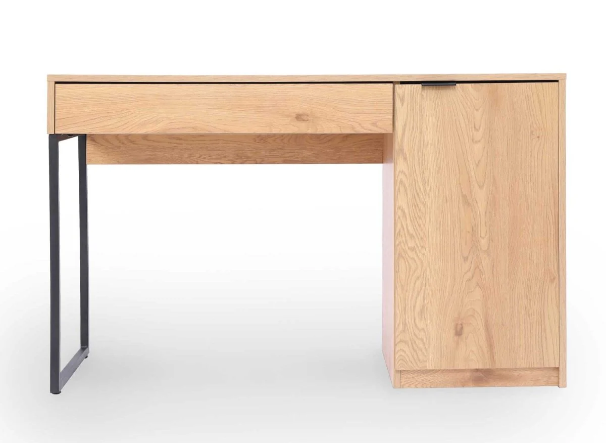 Bureau avec rangement en bois et métal BLAISE - Image 4