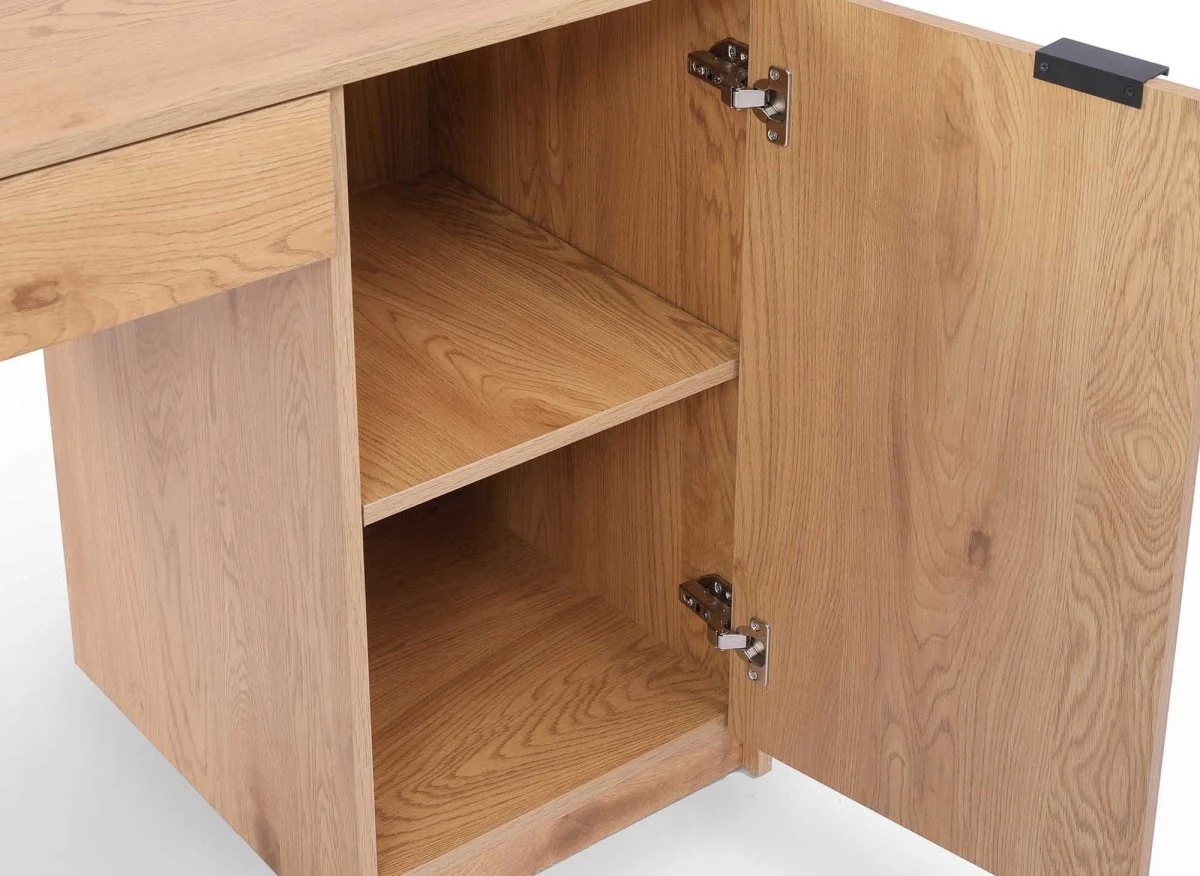 Bureau avec rangement en bois et métal BLAISE - Image 6