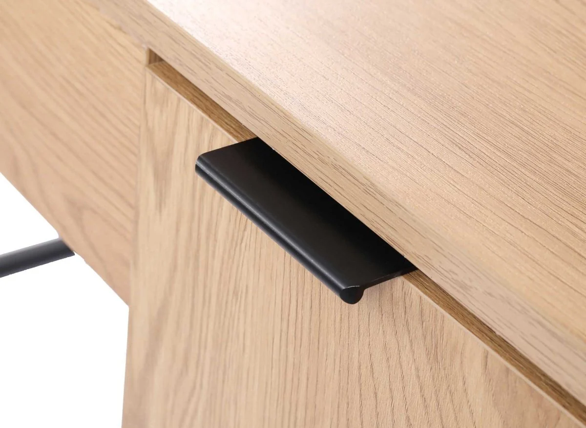 Bureau avec rangement en bois et métal BLAISE - Image 7