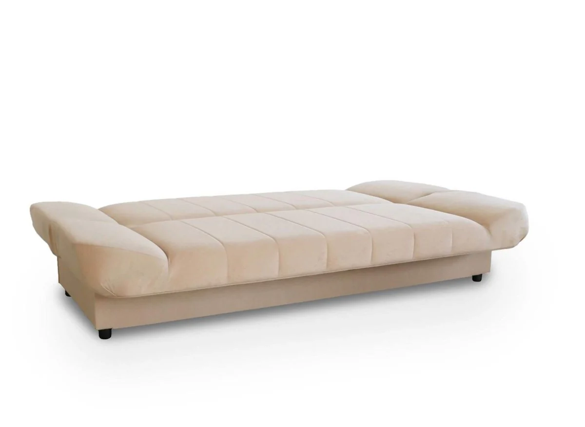Canapé clic-clac convertible beige KOTI - Image 5