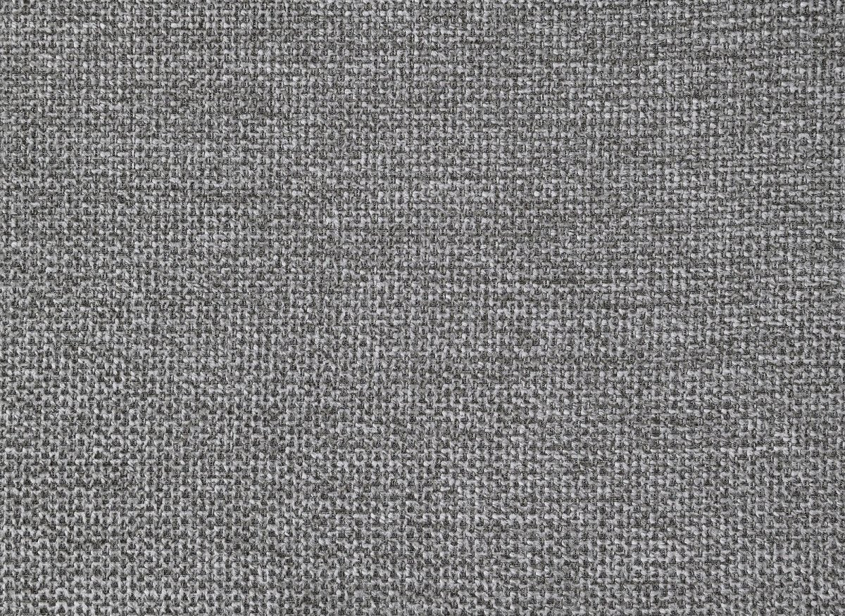 Canapé d'angle convertible avec coffre en tissu gris HAVEN - Angle droit - Image 12