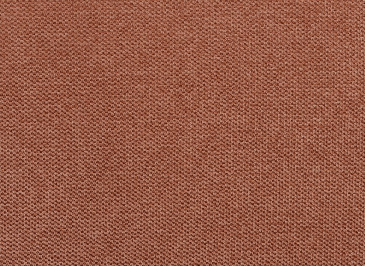 Canapé d'angle convertible avec coffre en tissu terracotta HAVEN - Angle droit - Image 12