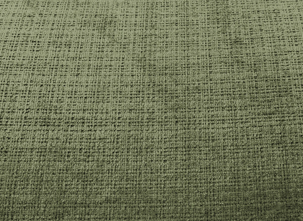 Canapé d'angle convertible avec coffre en velours chiné vert olive MAHLONE - Angle droit - Image 9