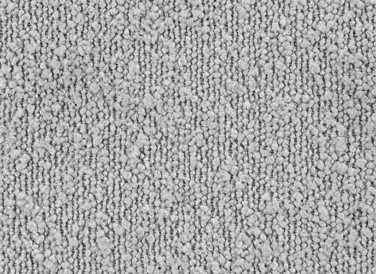 Canapé d'angle effet peau de mouton gris BELLA - Angle gauche - Image 8
