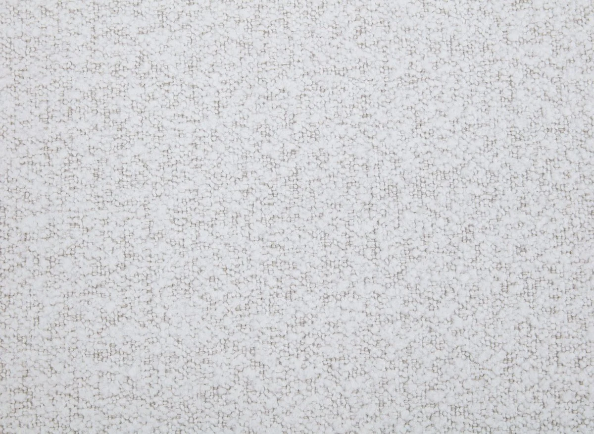 Canapé d'angle relax en tissu bouclette doux beige MARINA - Angle gauche - Image 14