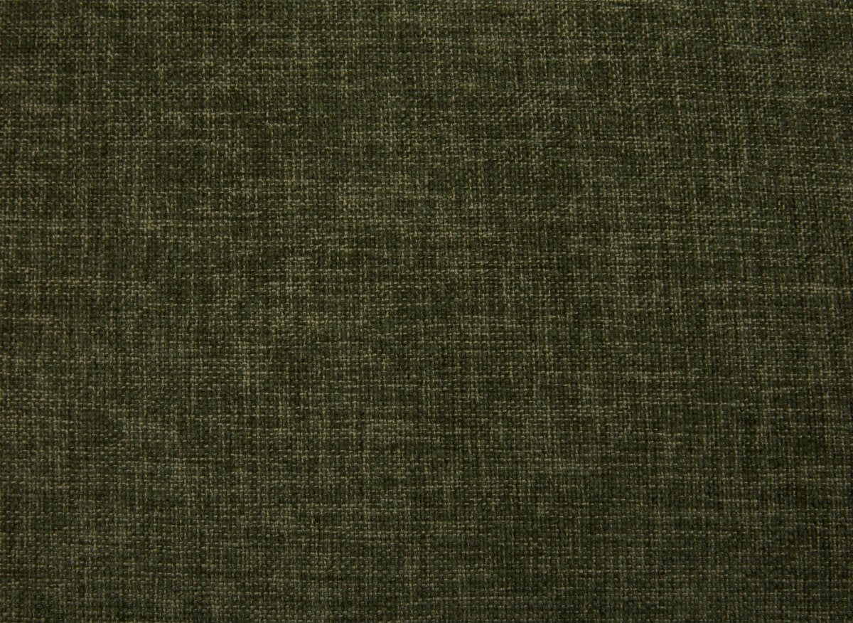 Canapé droit 3 places en velours chiné vert olive ABELIA - Image 8