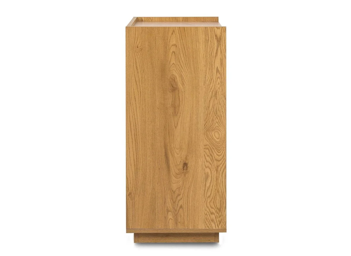 Commode 4 tiroirs en bois couleur chêne SACHA - Image 11