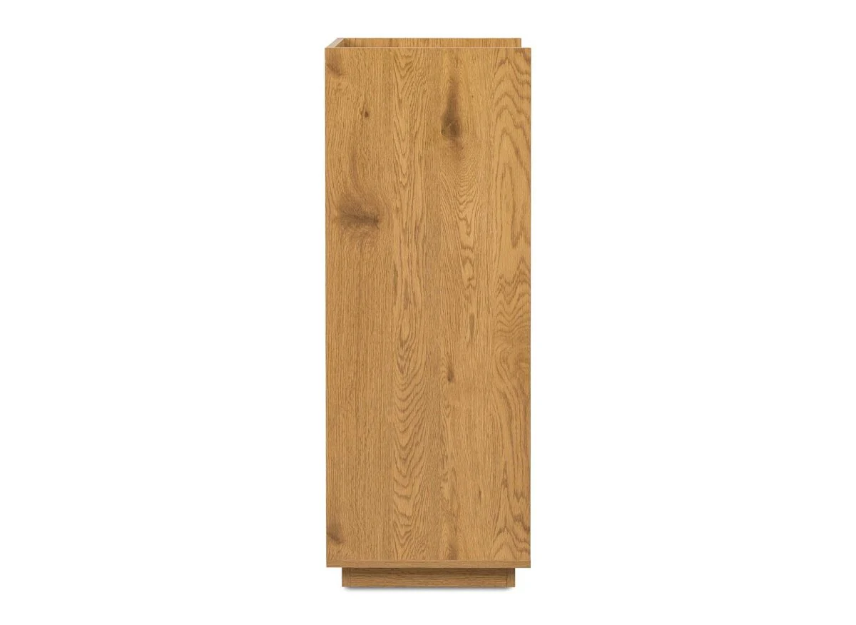 Commode 5 tiroirs en bois couleur chêne SACHA - Image 10