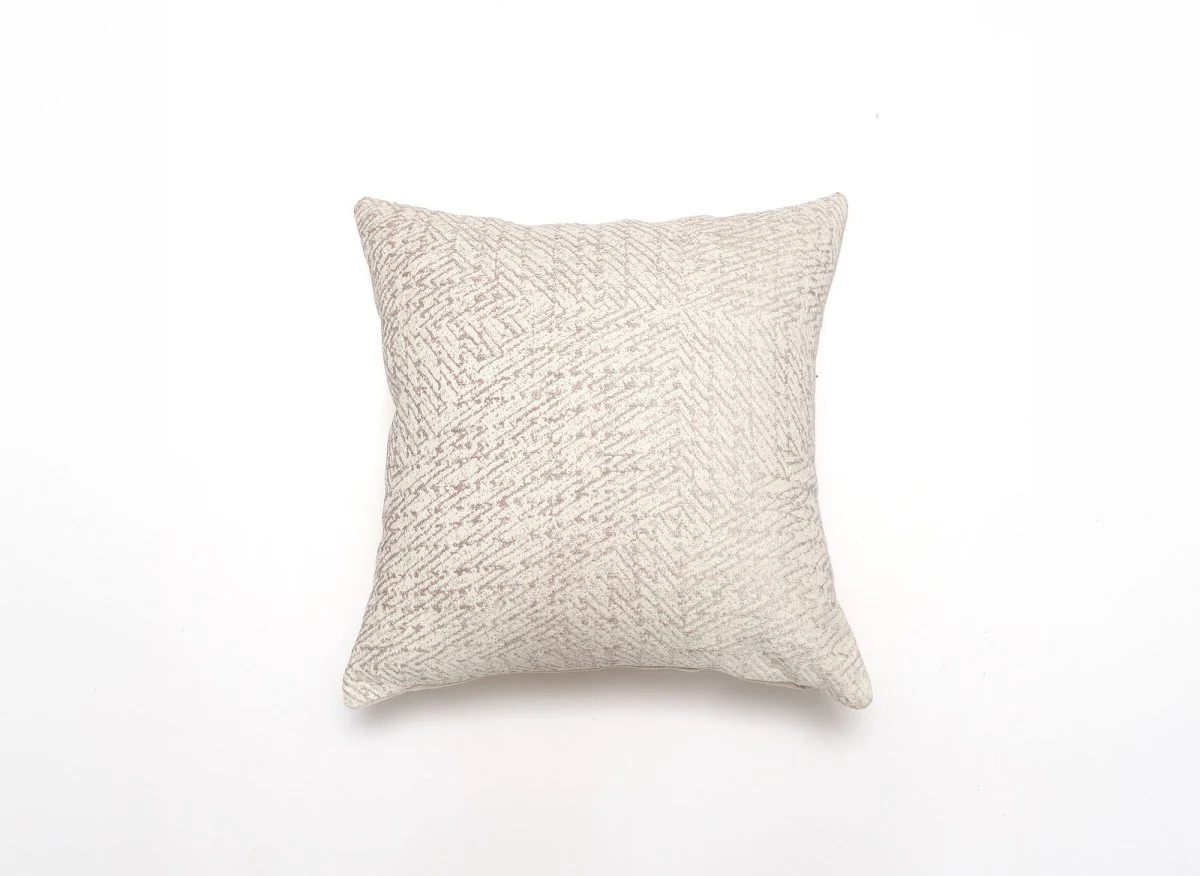 Coussin beige à motifs 45x45 cm MINNESOTA - Image 2