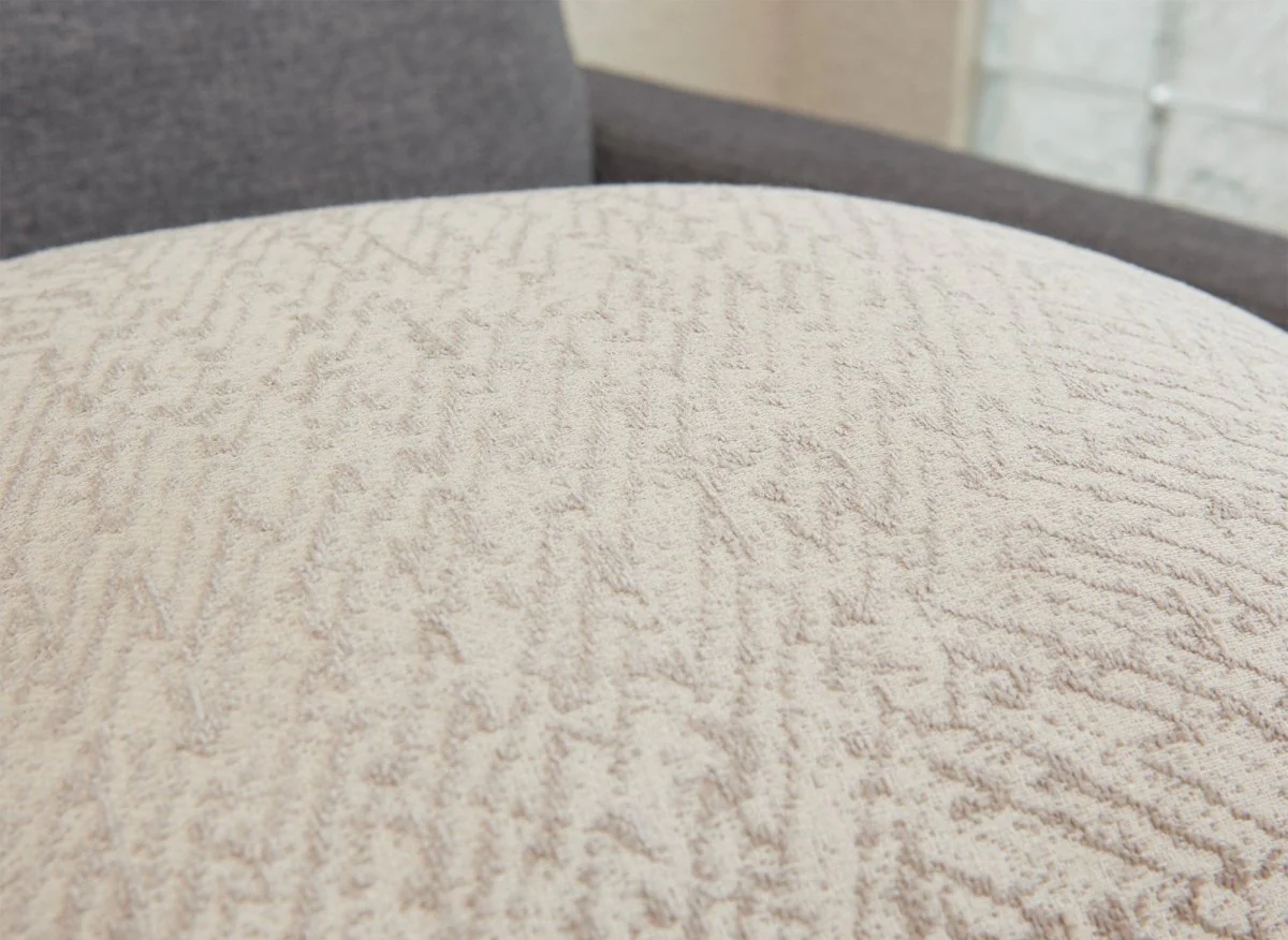 Coussin beige à motifs 45x45 cm MINNESOTA - Image 3