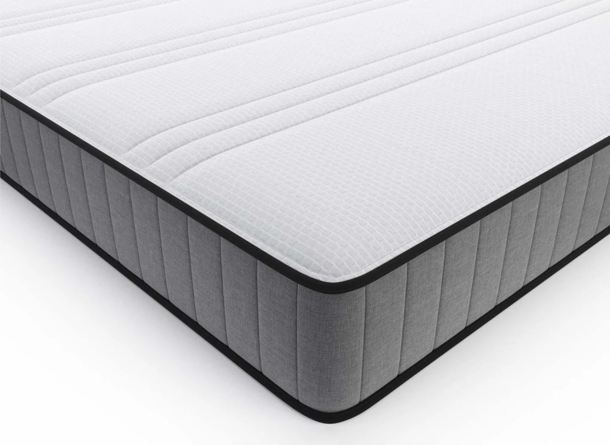 Ensemble 90x190 sommier tapissier + Matelas en mousse 20 cm - AWAN - Image 4