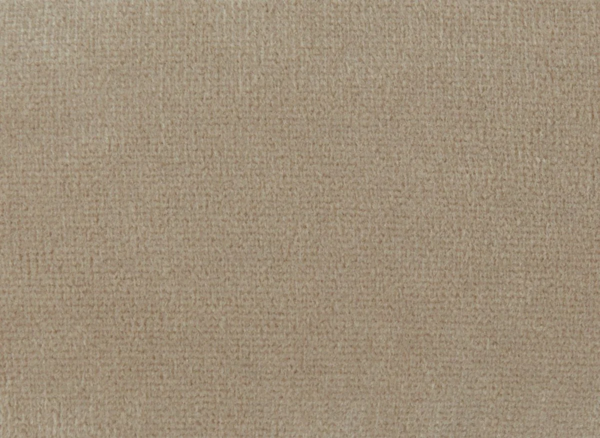 Fauteuil capitonné chesterfield velours beige CARMEN - Image 12