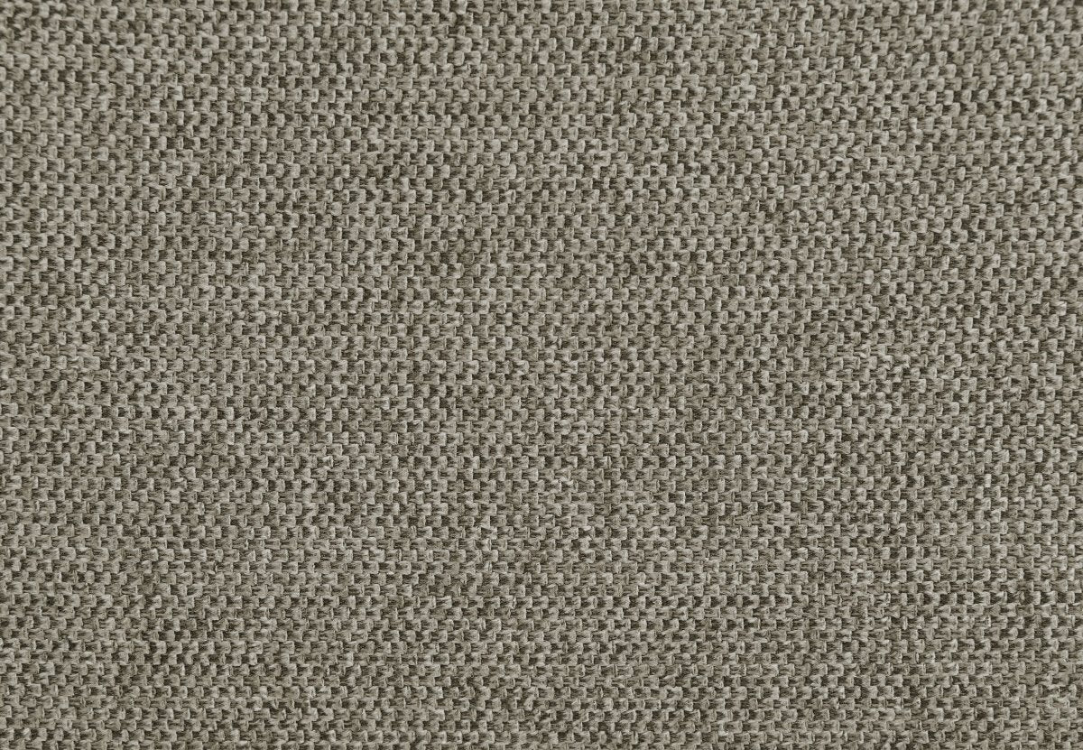 Fauteuil en tissu taupe BELLA - Image 7