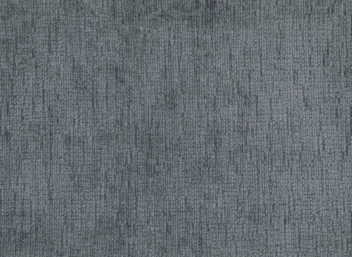 Fauteuil relax pivotant en velours chiné gris LISON - Image 10