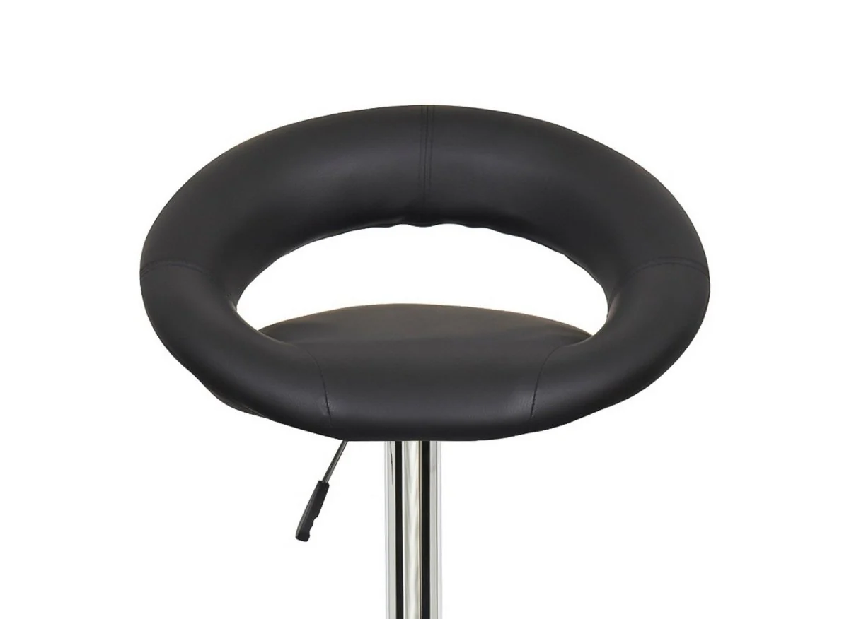 Lot de 2 tabourets de bar noir JETI - Image 3