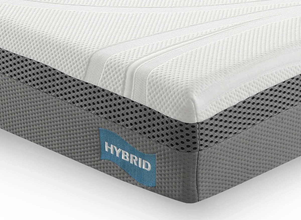 Matelas HYBRID 180 x 200 cm ressorts ensachés et mémoire de forme épaisseur 26 cm - Image 10