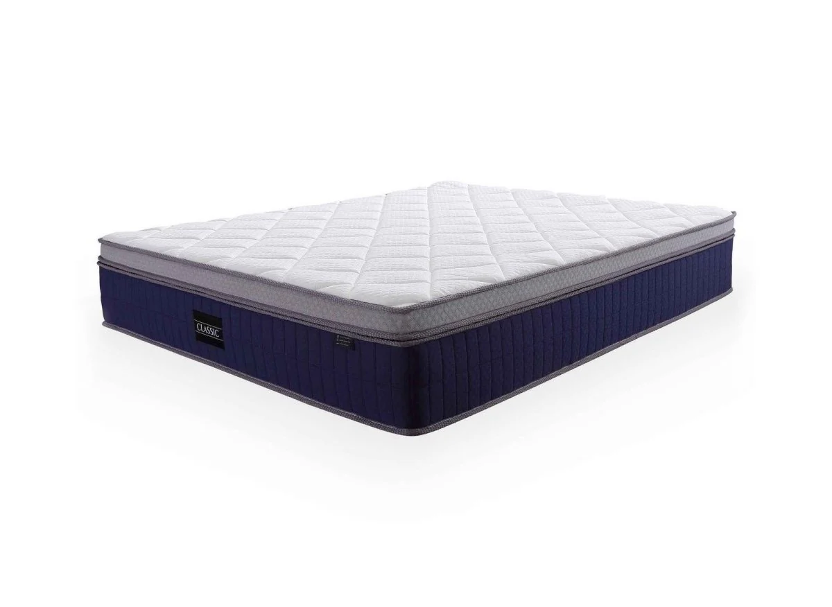 Matelas hybride CLASSIC 140 x 190 cm ressorts ensachés et mémoire de forme épaisseur 31 cm - Image 5