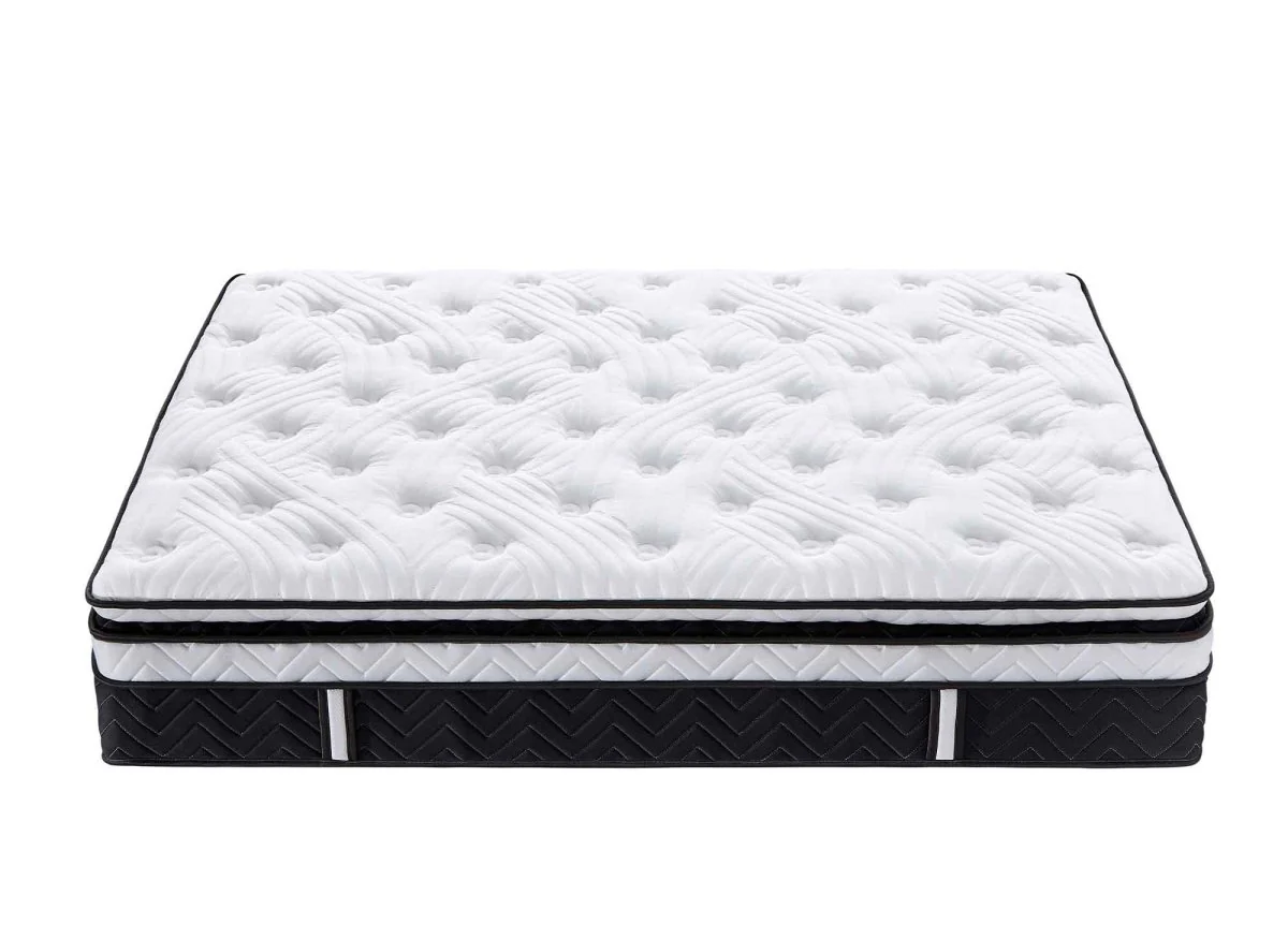Matelas hybride mémoire de forme 160 x 200 cm épaisseur 35 cm - CLOUDY - Image 6