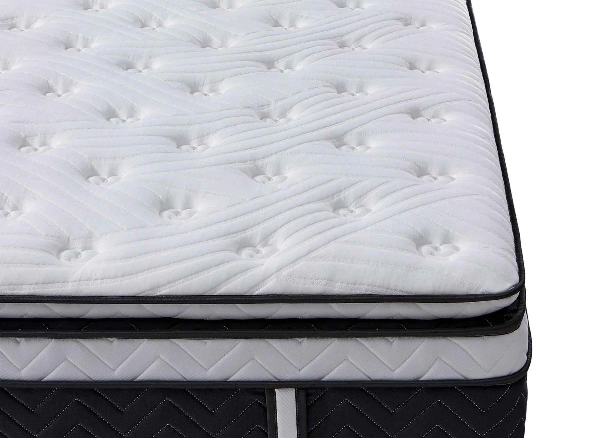 Matelas hybride mémoire de forme 160 x 200 cm épaisseur 35 cm - CLOUDY - Image 8