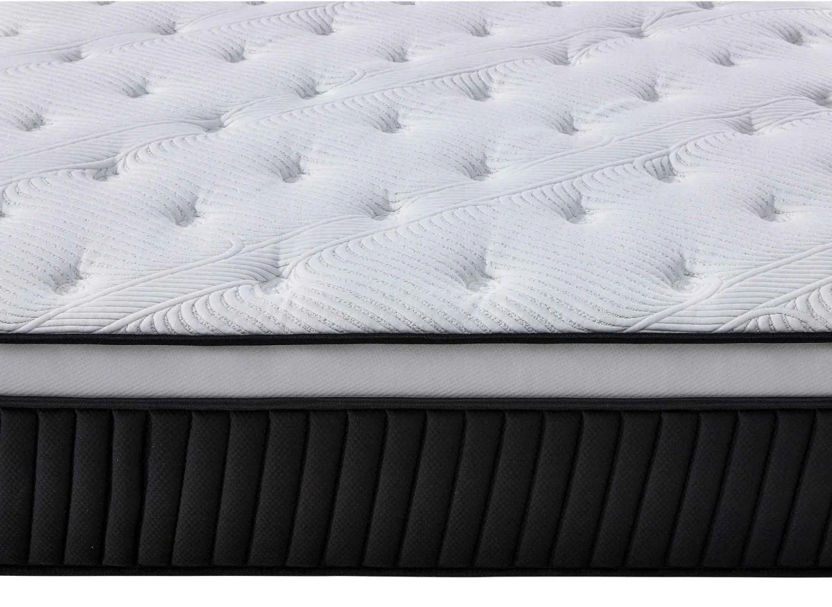 Matelas hybride mémoire de forme 180 x 200 cm épaisseur 37 cm - PILLOW - Image 8