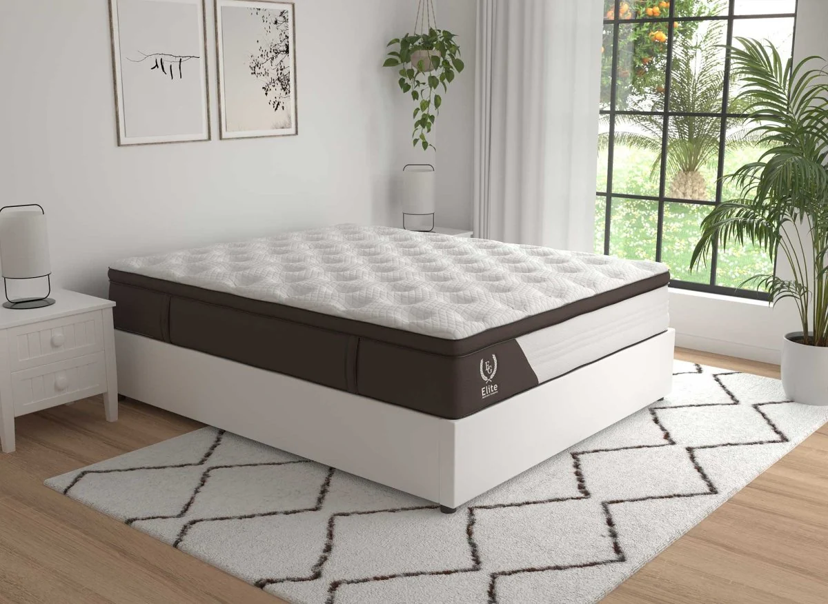 Matelas hybride mousse et ressorts ensachés 180 x 200 cm épaisseur 30 cm MANOA - Image 3
