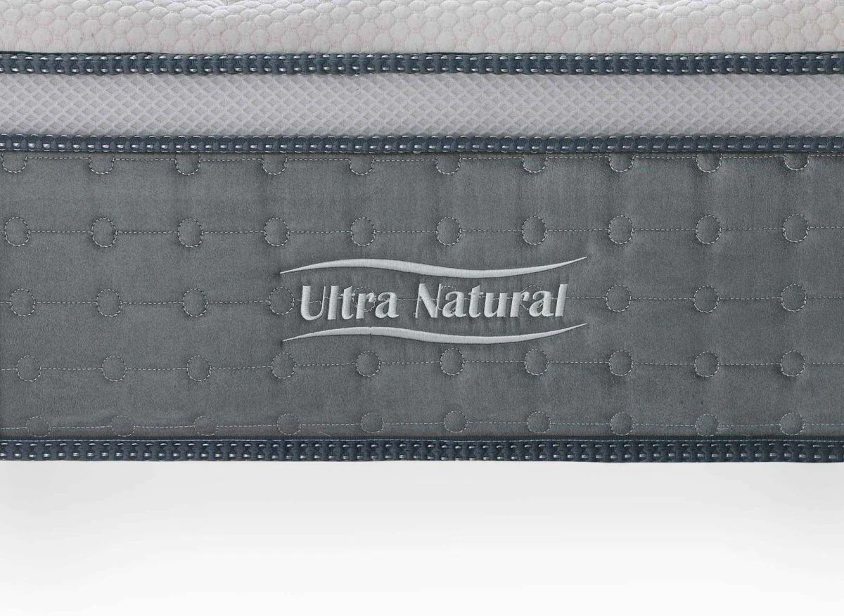 Matelas hybride NATURAL 140 x 190 cm ressorts ensachés et soie épaisseur 29 cm - Image 10