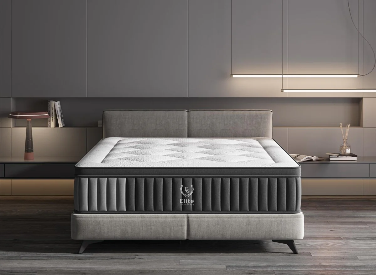 Matelas hybride ressorts ensachés 140 x 190 cm épaisseur 30 cm ASTRO - Image 3