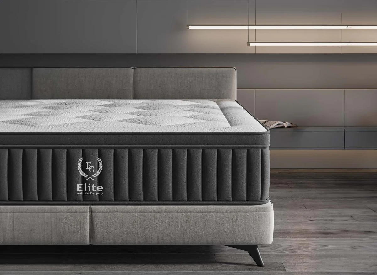 Matelas hybride ressorts ensachés 140 x 190 cm épaisseur 30 cm ASTRO - Image 6