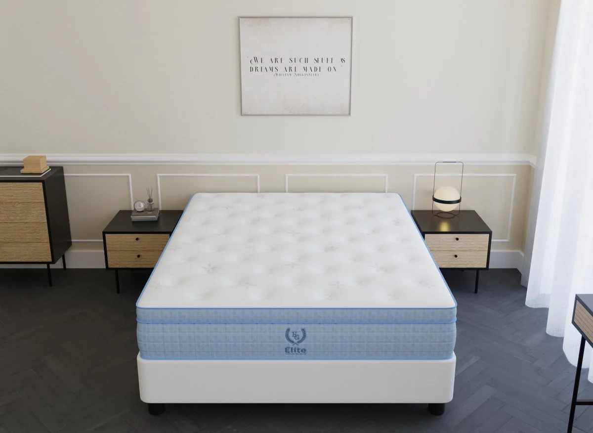 Matelas hybride ressorts ensachés 140 x 190 cm épaisseur 30 cm RAFAEL - Image 3