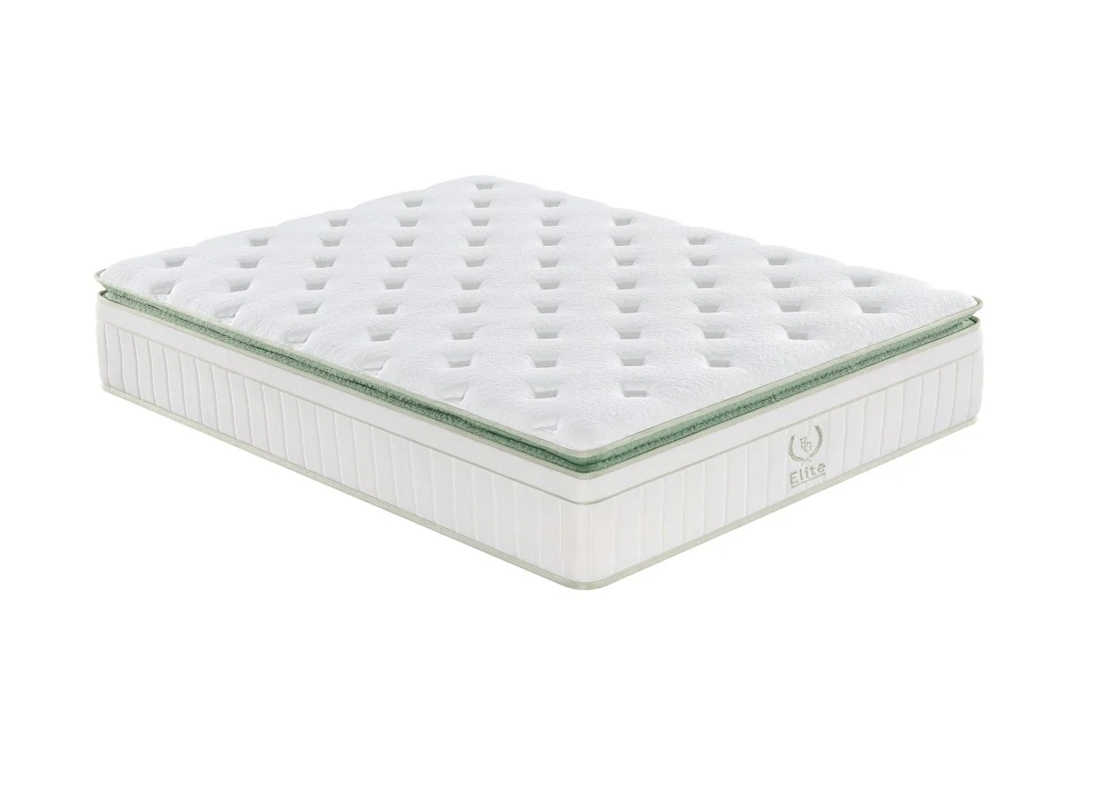 Matelas hybride ressorts ensachés 140 x 190 cm épaisseur 34 cm OSCAR - Image 3
