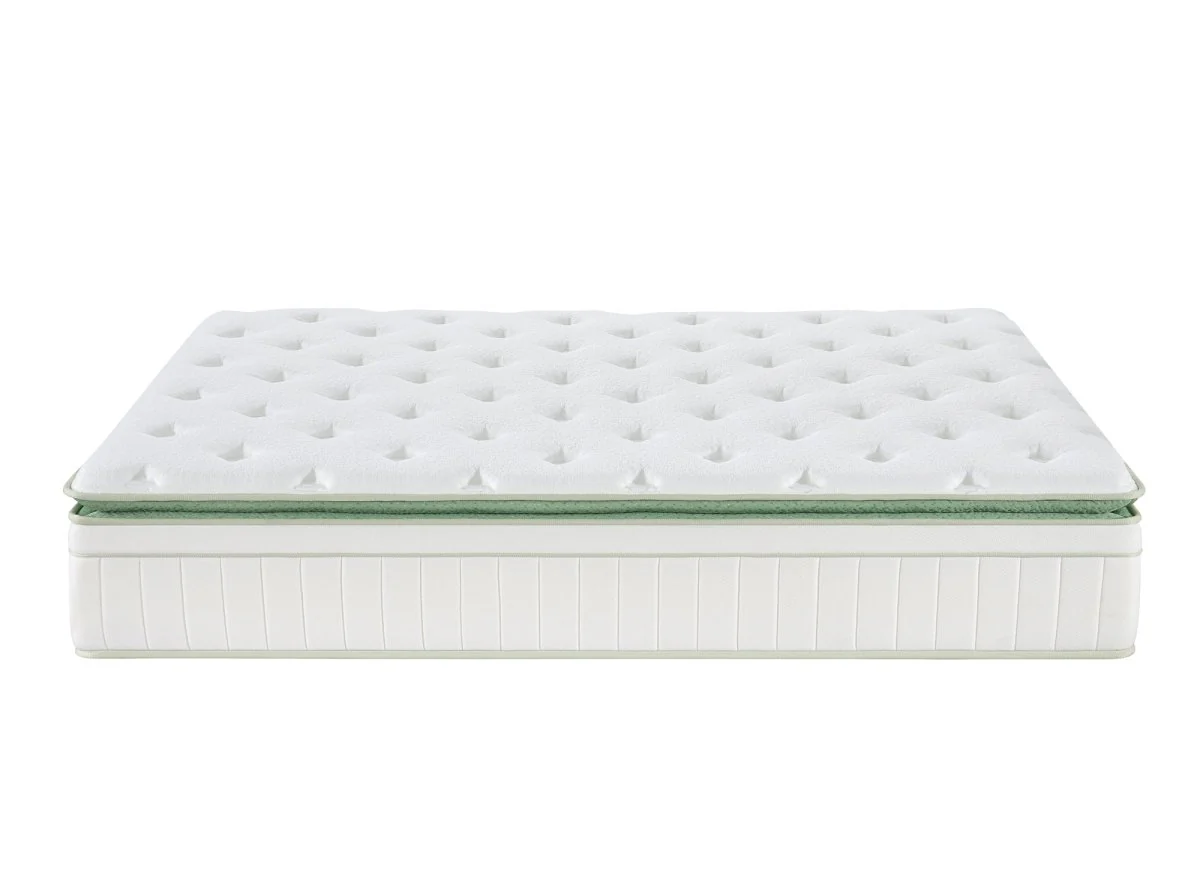 Matelas hybride ressorts ensachés 160 x 200 cm épaisseur 34 cm OSCAR - Image 4