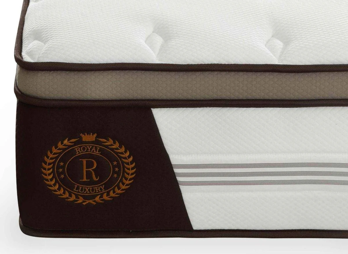 Matelas hybride ROYAL LUX 160 x 200 cm ressorts ensachés et mémoire de forme épaisseur 31 cm - Image 8