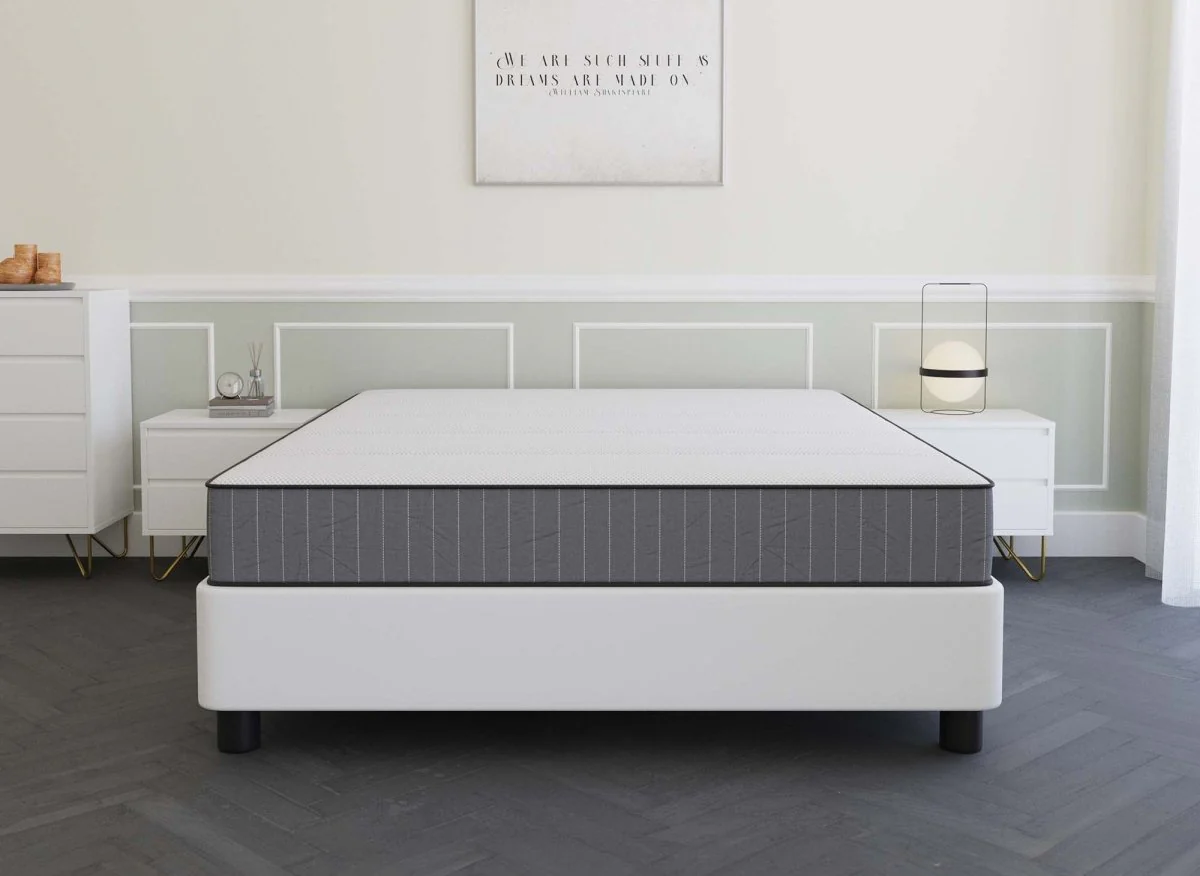 Matelas mousse 140 x 190 cm épaisseur 20 cm AWAN - Image 5