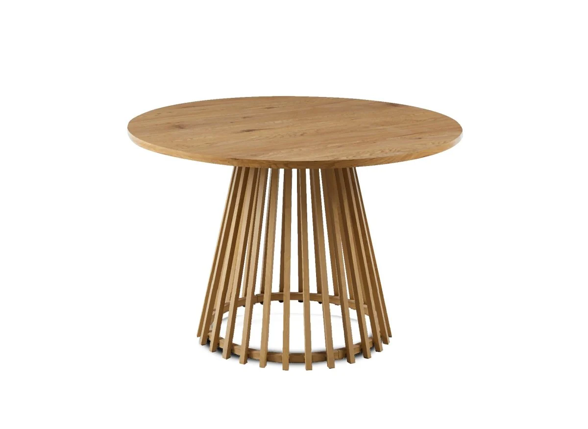 Table à manger ronde pied design HIBEA - Image 3
