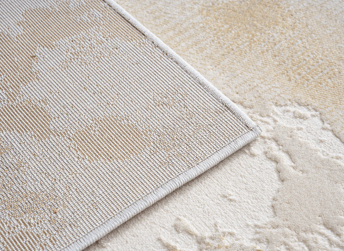 Tapis beige à motifs 160 x 230 cm NIRA - Image 3