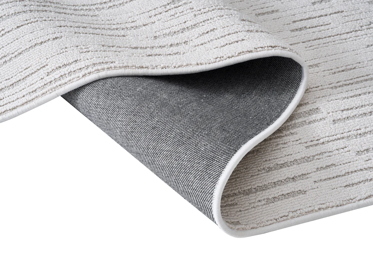 Tapis gris à motifs 200 x 290 cm BRIDGE - Image 3
