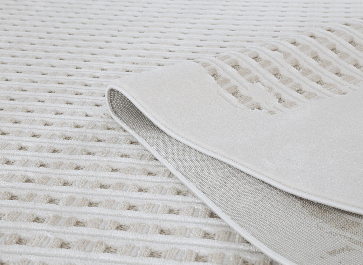 Tapis gris à motifs graphique 200 x 290 cm SIRMA - Image 10
