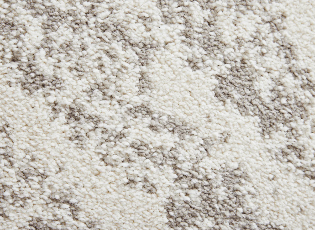 Tapis strié beige et gris 160 x 230 cm NOEA - Image 3