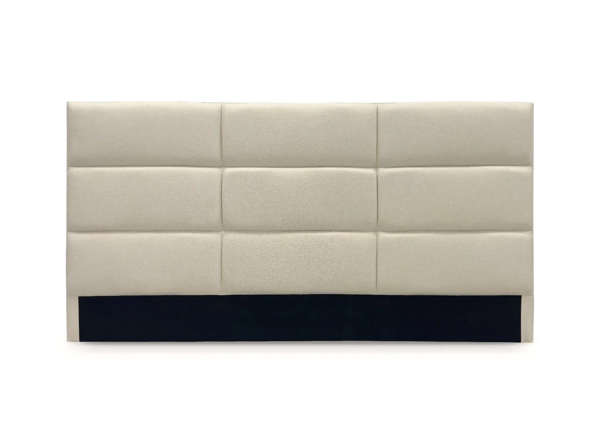 Tête de lit design en tissu beige 160 cm MATTY - Image 2