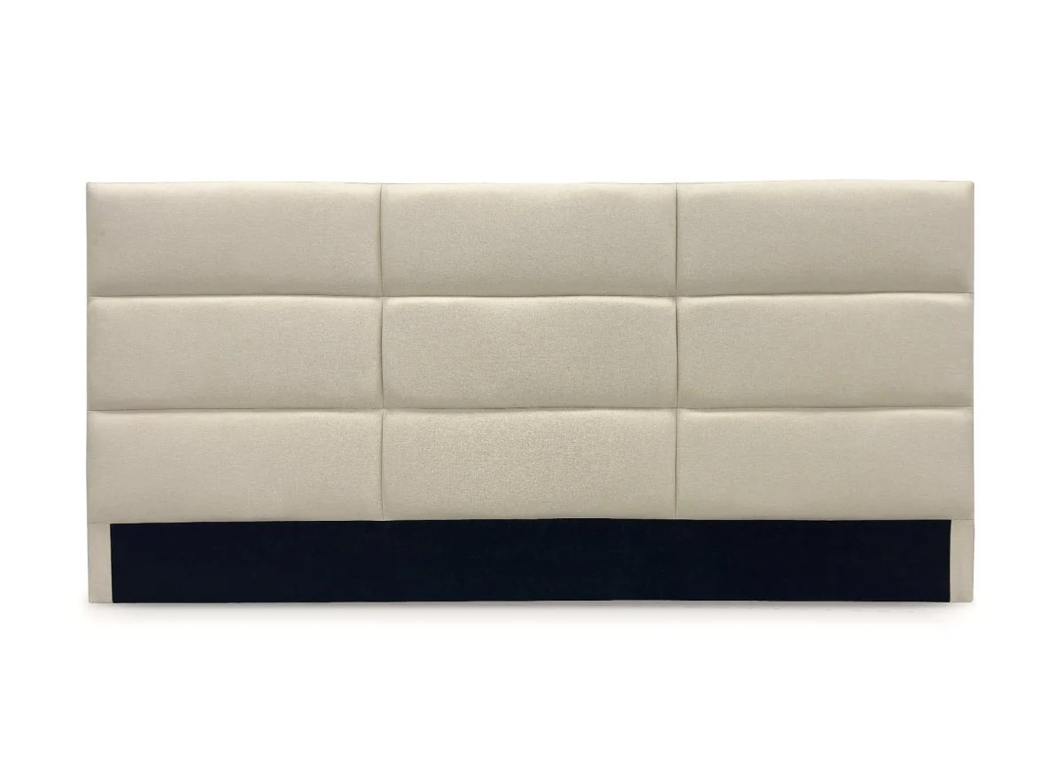 Tête de lit design en tissu beige 180 cm MATTY - Image 2